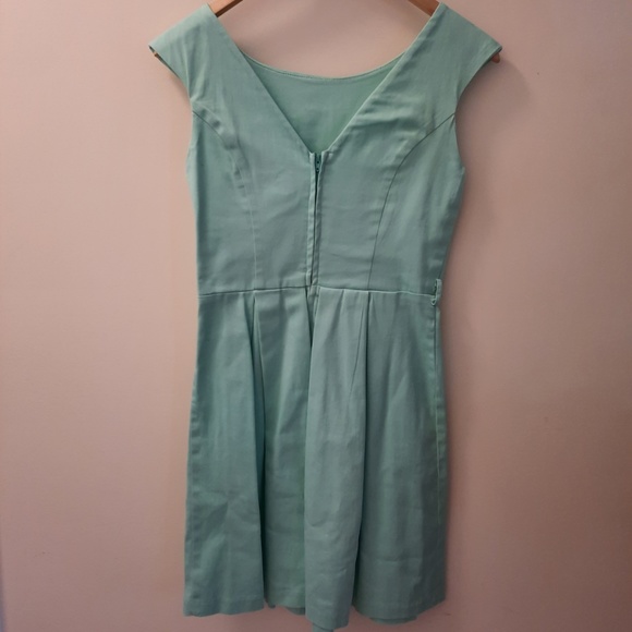 A-Line Dress - Turquoise Size 2 - Picture 2 of 3